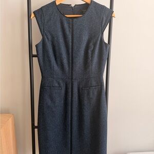 JCrew Navy Sleeveless Dress